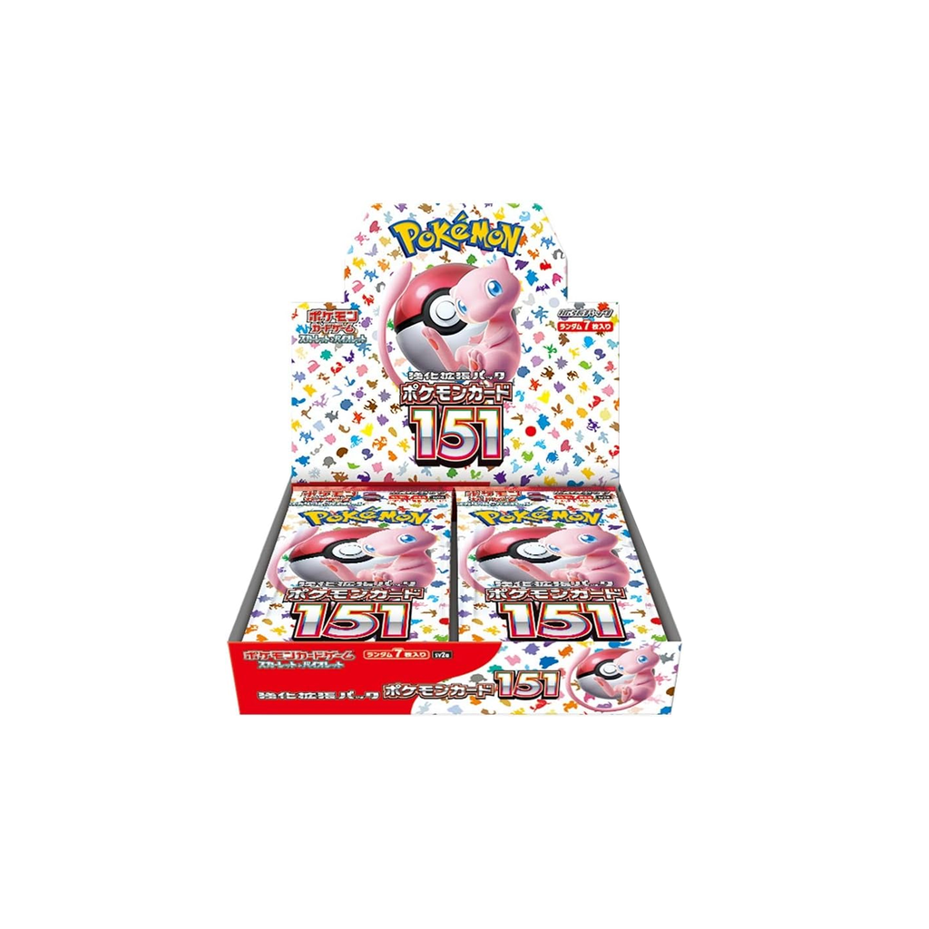 Pokemon TCG: 151 Booster Box Scarlet & Violet Enhanced JP.