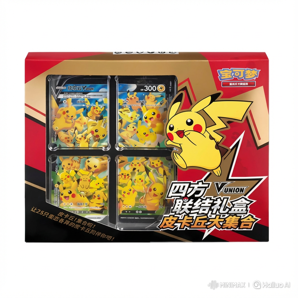 Pikachu V-Union Box (S-Chinese)